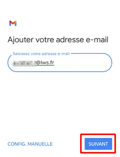 Comment configurer une adresse mail sur android